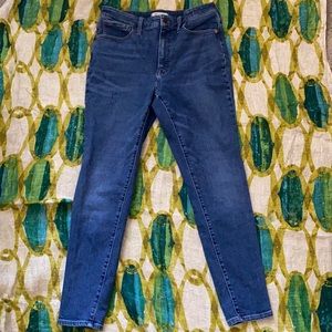 Madewell Jeans curvy high-rise skinny